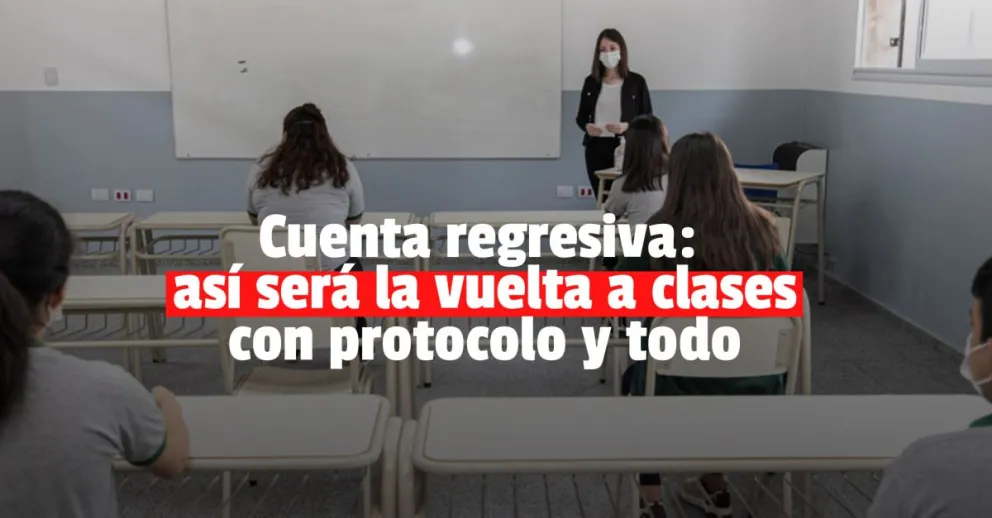 Así será el protocolo para la vuelta a clases 2022 