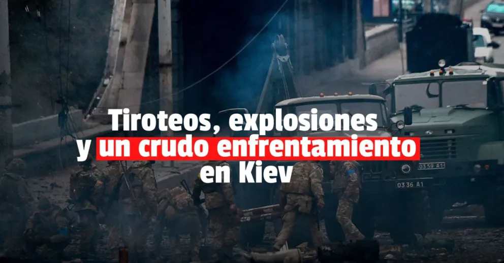 Aseguran que Ucrania logró repeler el primer intento ruso de tomar la capital