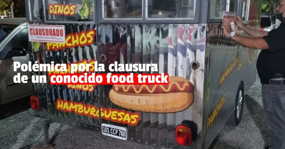 Clausuraron un reconocido food truck de Rivadavia y explotó la polémica   