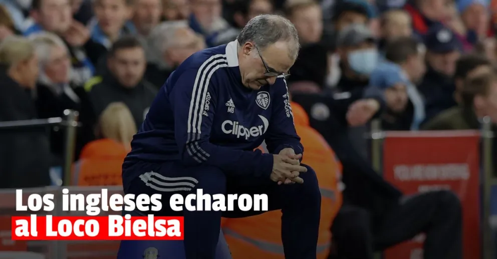 El Leeds echó a Marcelo Bielsa por "los malos resultados"