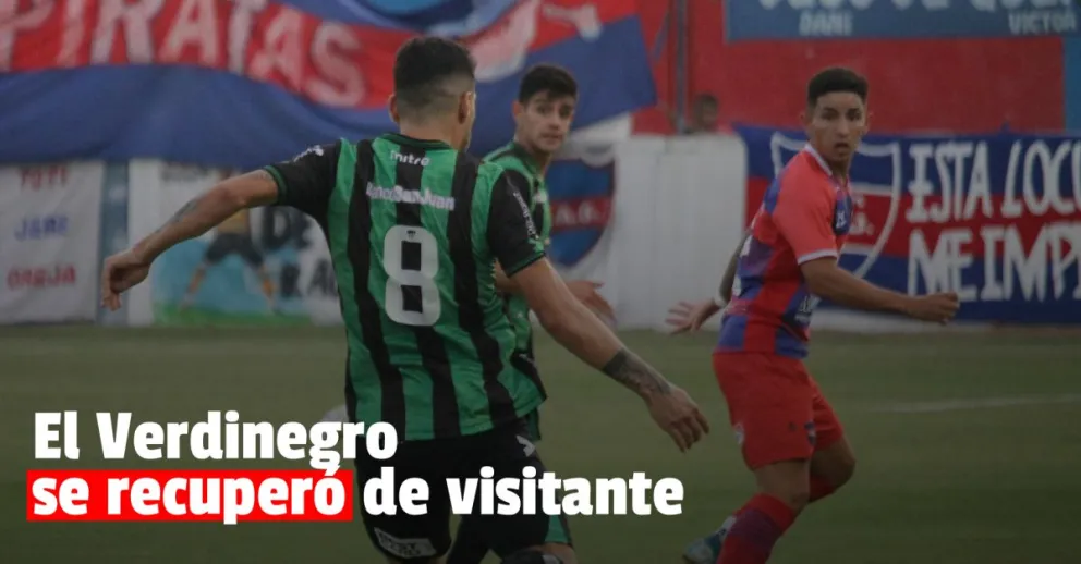 Con gol de Penco, San Martín logró el empate en Santiago del Estero