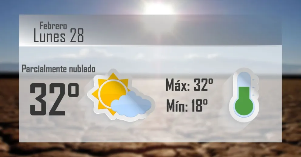 Lunes ideal para pileta y mates