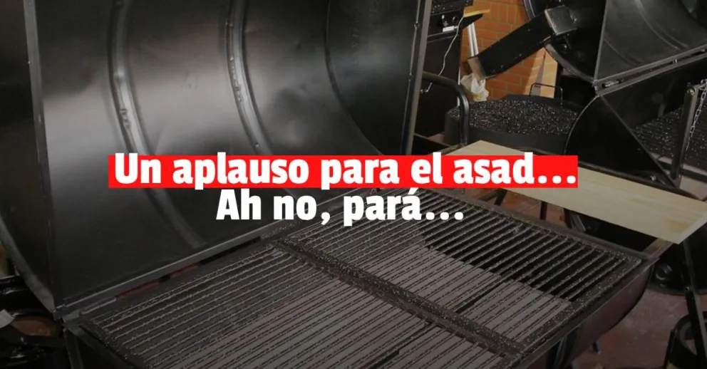 Robó las herramientas para hacer el asado y se escapó 