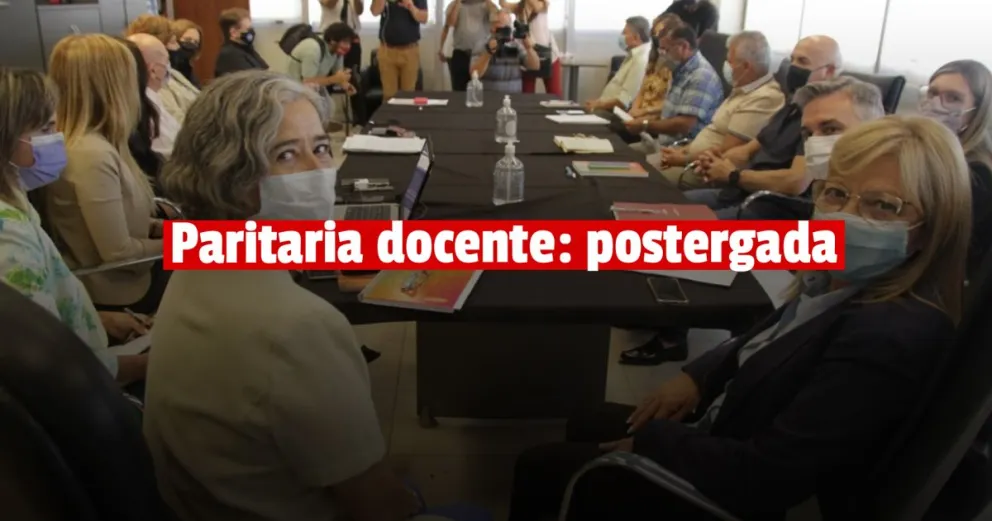 Por el comienzo de clases postergaron la paritaria docente