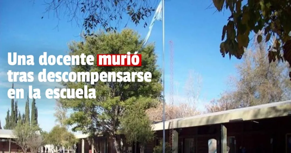 Caucete: una docente se descompensó en el acto de inicio de clases y murió en el hospital