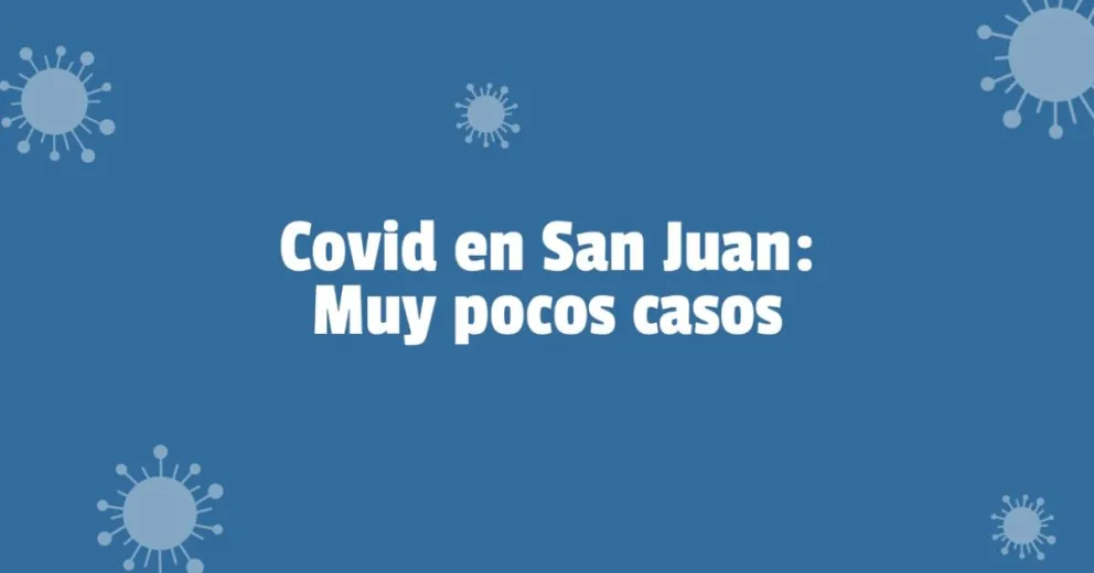 Coronavirus en San Juan: Se registraron 3 nuevos casos