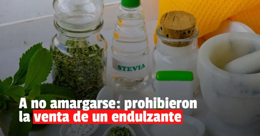 Prohibieron unos palitos salados y un endulzante stevia  