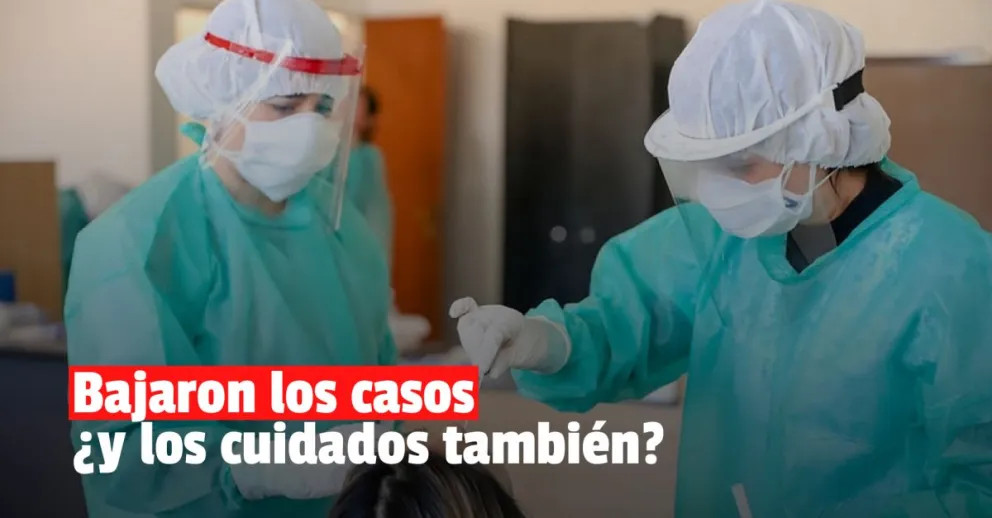 Ante la baja notoria de casos, desde Salud piden a la población que se siga cuidando