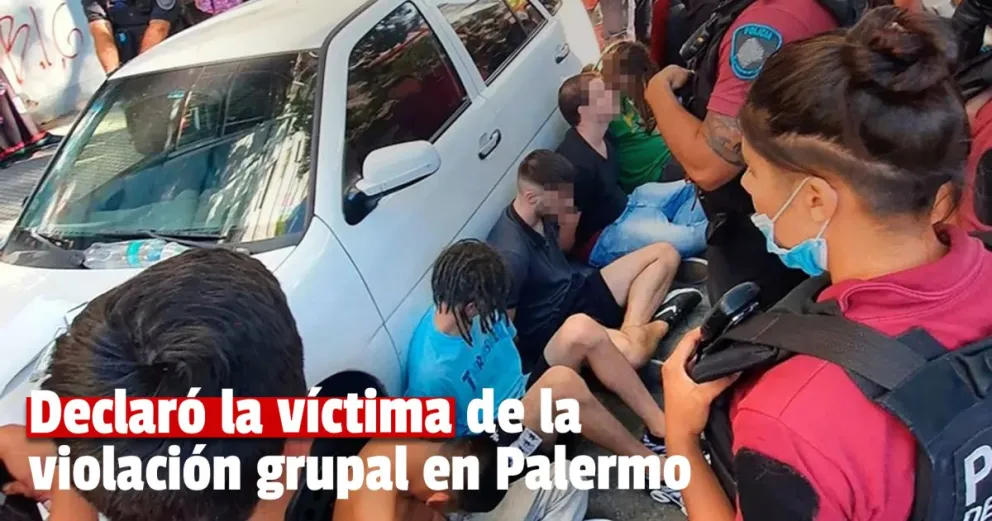 Aún afectada, la víctima de la violación grupal pudo declarar y realizó un relato sobre los hechos