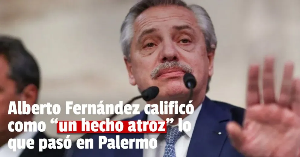 Fernández habló sobre la violación grupar en Palermo y respaldó a Gómez Alcorta