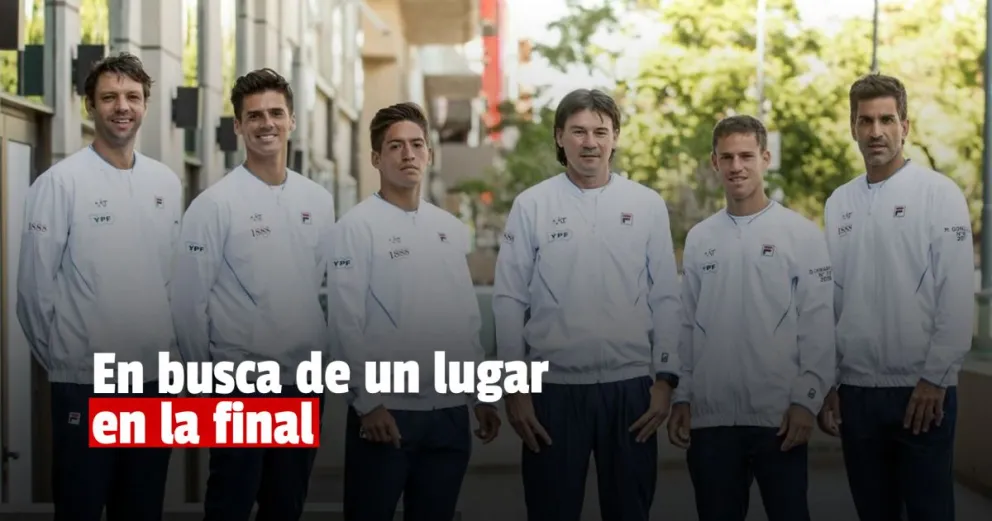 Argentina enfrenta a República Checa por un lugar en las finales de la Copa Davis