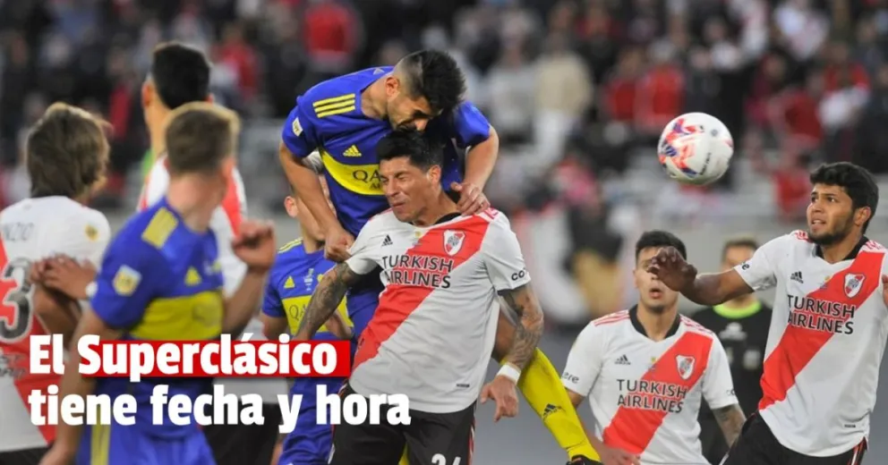 Oficial: hay fecha y horario confirmado para River vs Boca