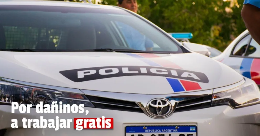 Una pareja deberá realizar trabajos no remunerados por agredir a policías