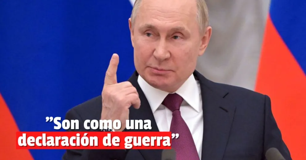 Putin: "Las sanciones contra Rusia son como una declaración de guerra"