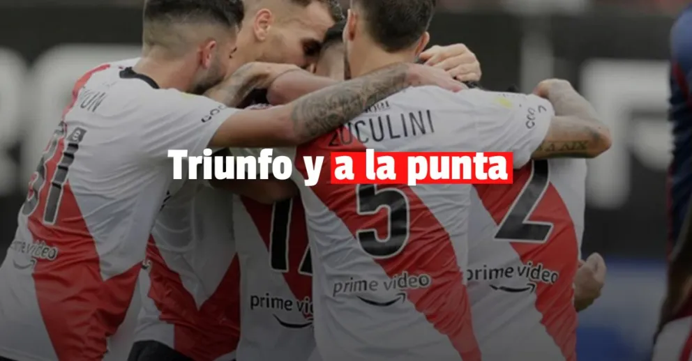 River fue más que San Lorenzo y se llevó el triunfo y la punta