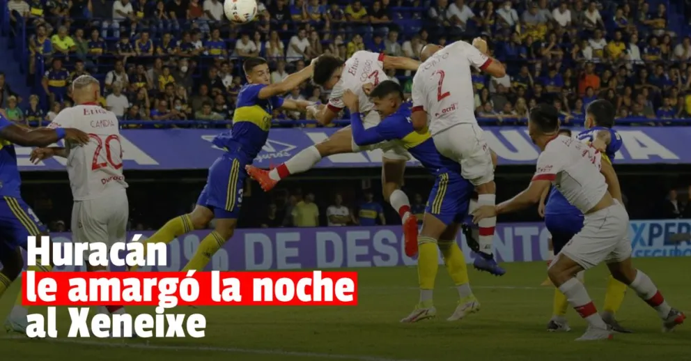 Boca perdió ante Huracán y dejó dudas ante su público