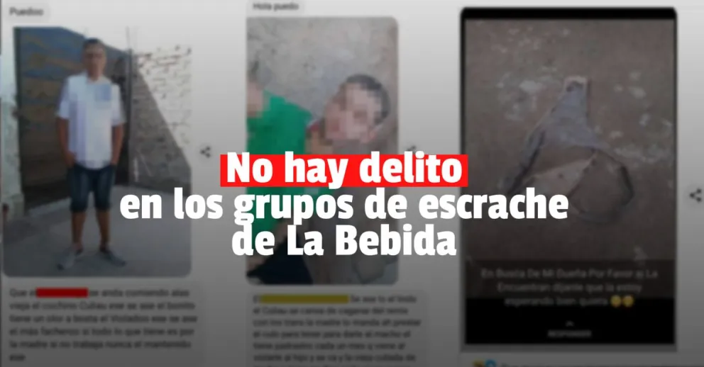 Desde la Justicia consideraron que no existe delito en el grupo de escraches de La Bebida