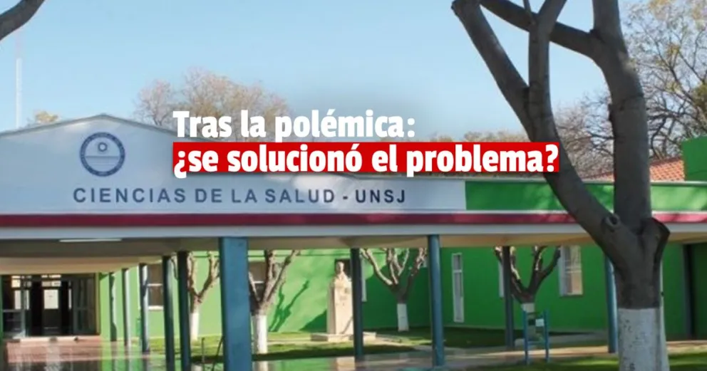 La Escuela Universitaria de Ciencias de la Salud aclaró cuál fue el inconveniente 