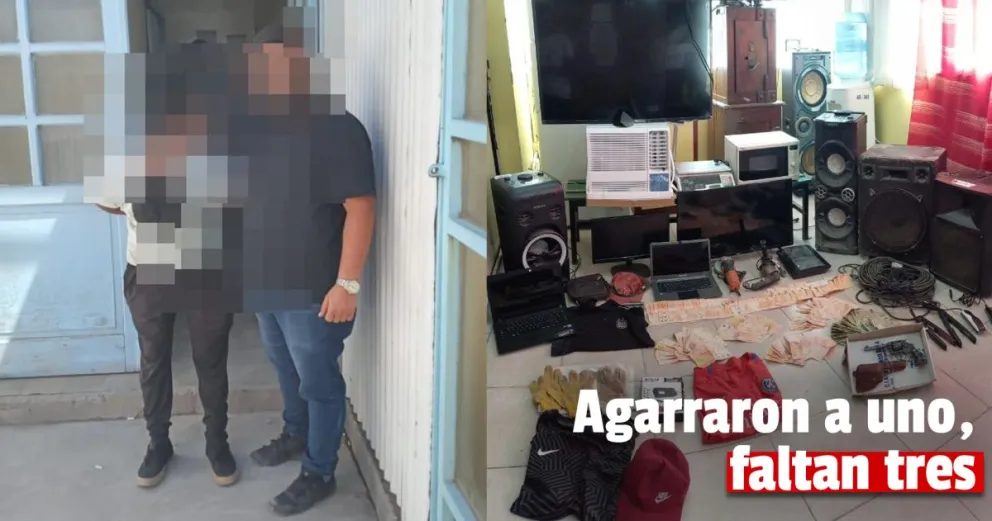 En diferentes allanamientos detienen a un ladrón vinculado en al menos a dos robos 