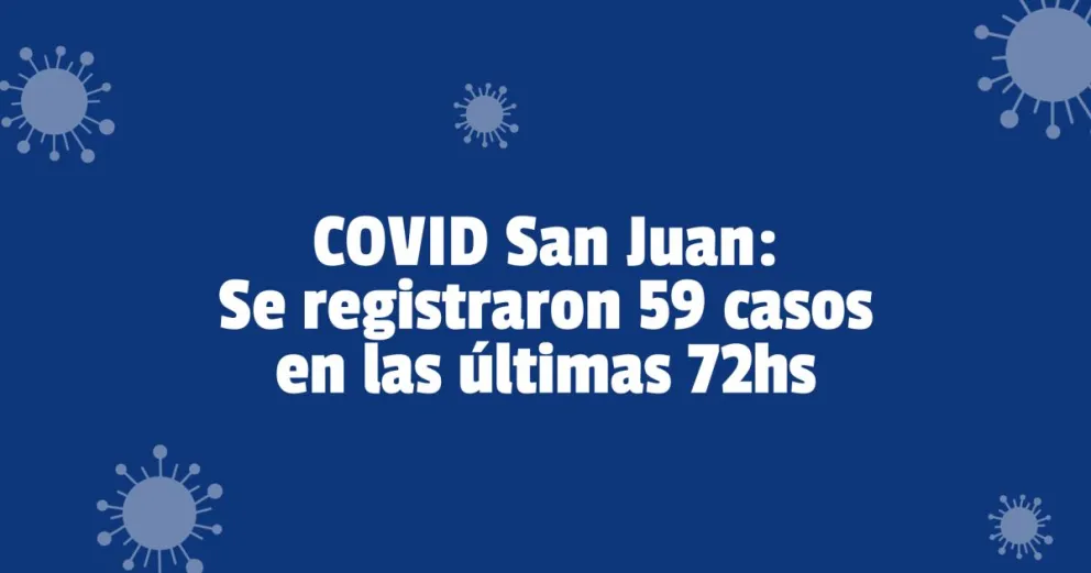 Coronavirus en San Juan: No se registraron fallecidos en los últimos tres días