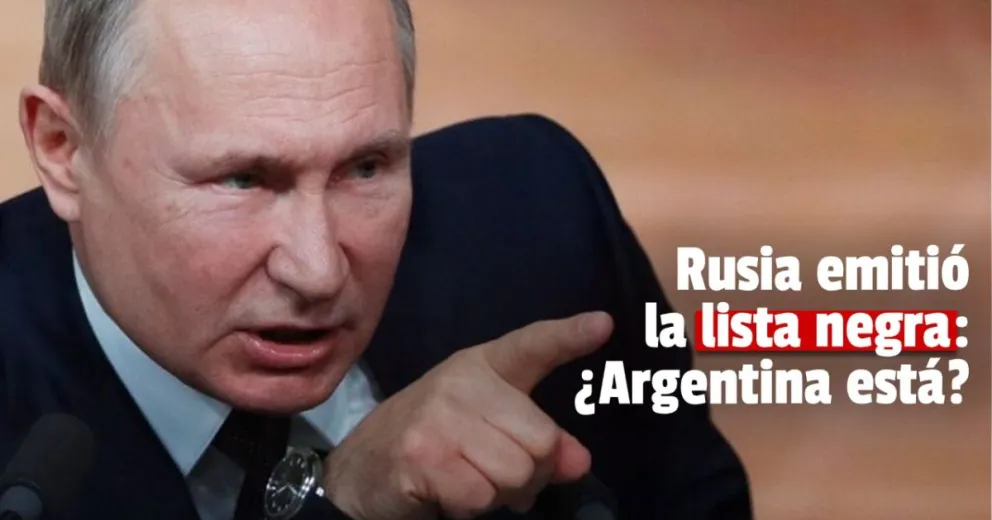 La primera respuesta de Rusia contra los países que considera hostiles