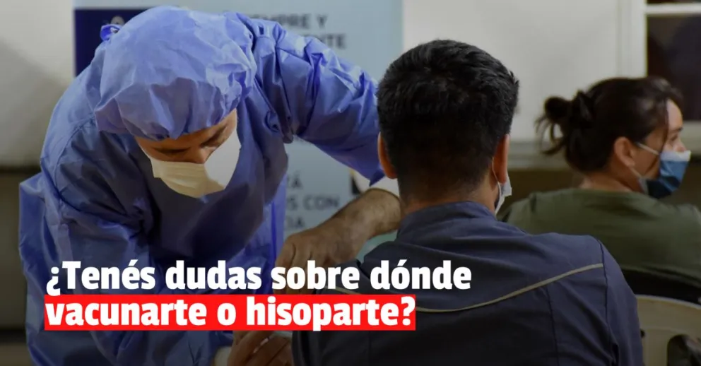 Salud actualizó los centros de testeos y de vacunación