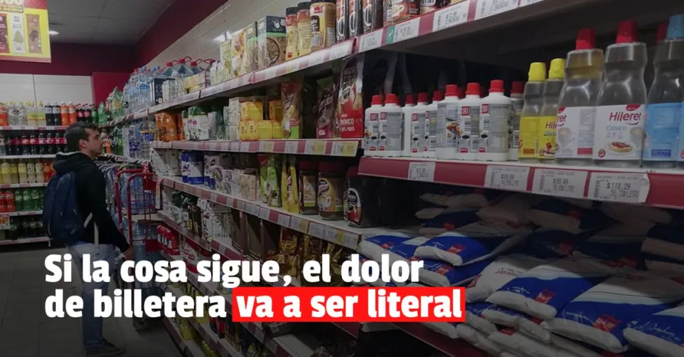 Afirman que la canasta básica subió más de $4.000
