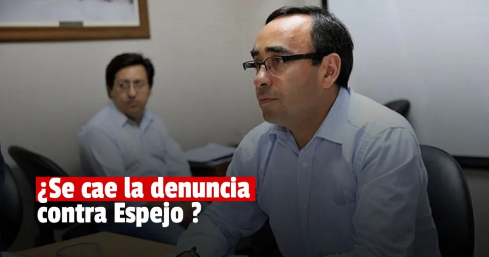 Una pericia clave haría caer la denuncia por abuso sexual contra Espejo 