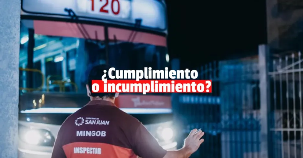 RedTulum: avanzan los controles en el transporte público 