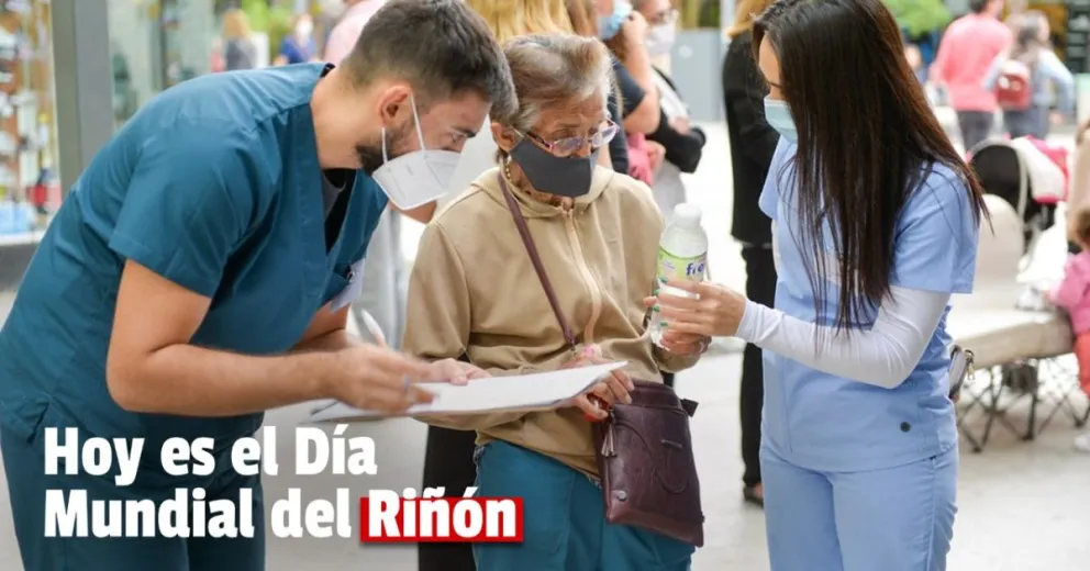 La Red de Salud Renal estuvo presente en el cruce de peatonales