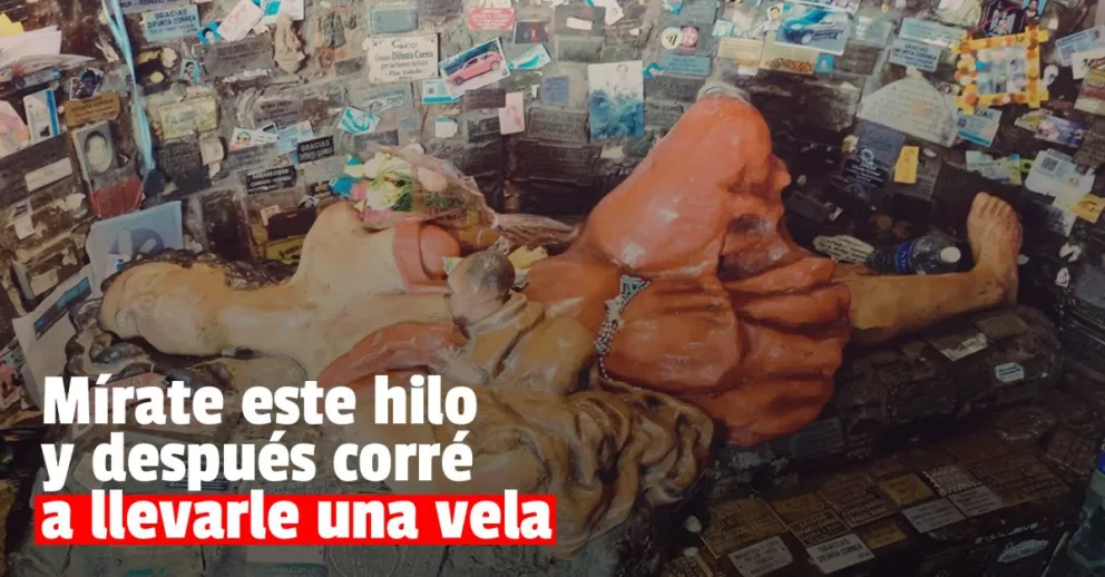 Un hilo sobre la Difunta Correa la rompe en Twitter