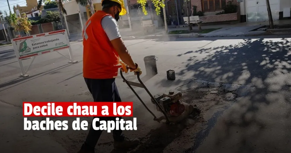 Capital invirtió más de 4 millones para tapar baches en las calles