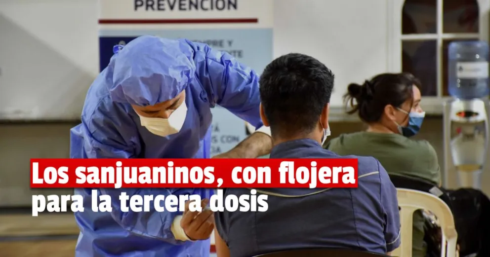 Desde Salud advierten un relajamiento de los sanjuaninos con la vacuna del Covid
