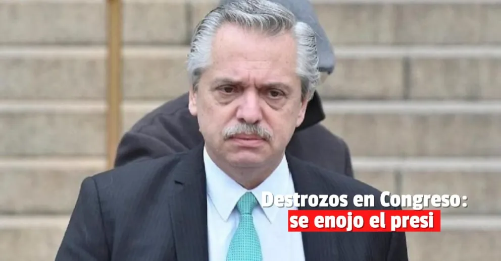 Alberto Fernández aseguró que encontrarán a quienes destrozaron el despacho de Cristina Kirchner