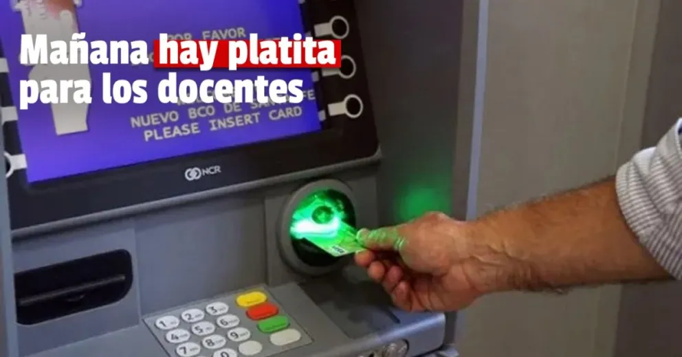 El Incentivo Docente estará acreditado este sábado 12 de marzo