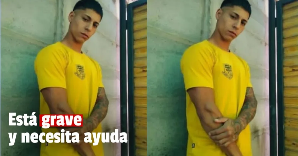 Piden rezar y arman una movida solidaria para un joven que está grave   