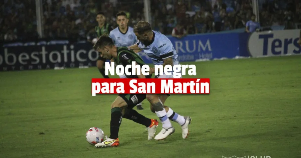 San Martín perdió ante Belgrano y se quedó sin DT    