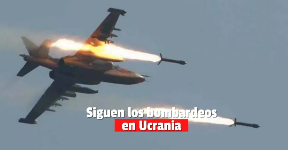 Bombardeos rusos alcanzaron una base militar en el oeste de Ucrania