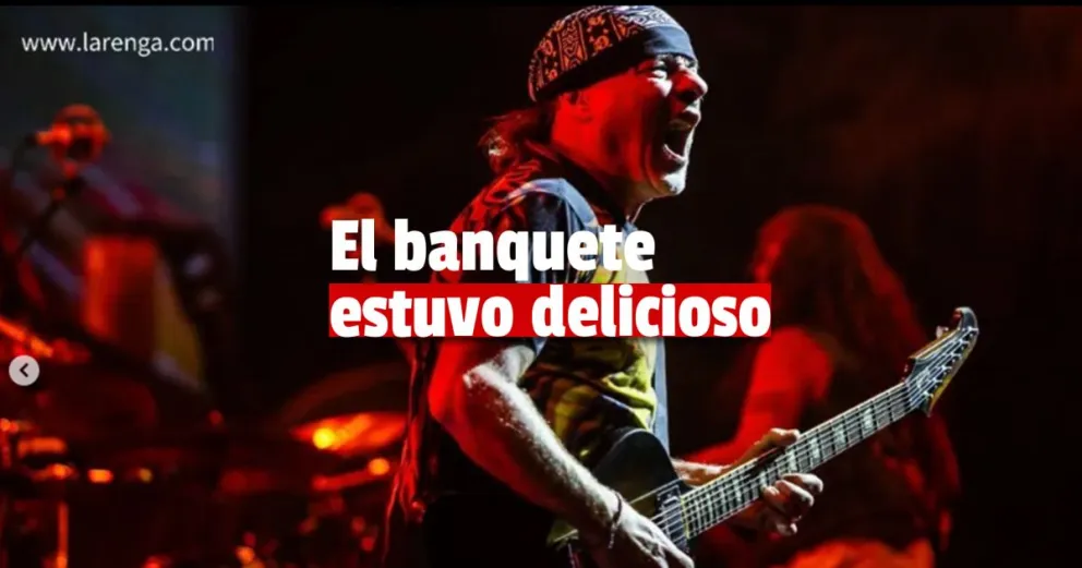 La Renga brindó un show único en Potrero de Los Funes