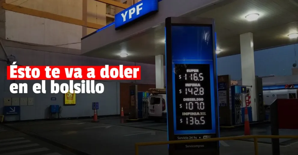 Aumentó el combustible y las estaciones de servicio ya actualizaron sus precios