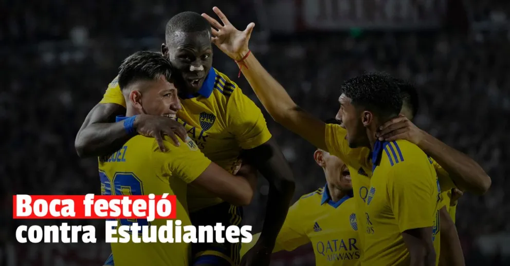 Boca le ganó a Estudiantes y se acomodó en el torneo