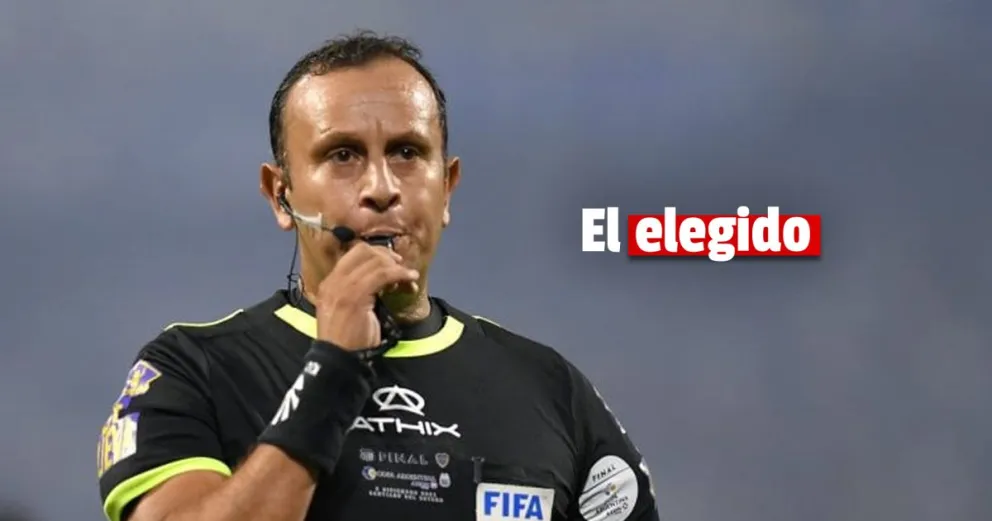 Darío Herrera, el árbitro del Superclásico entre River y Boca