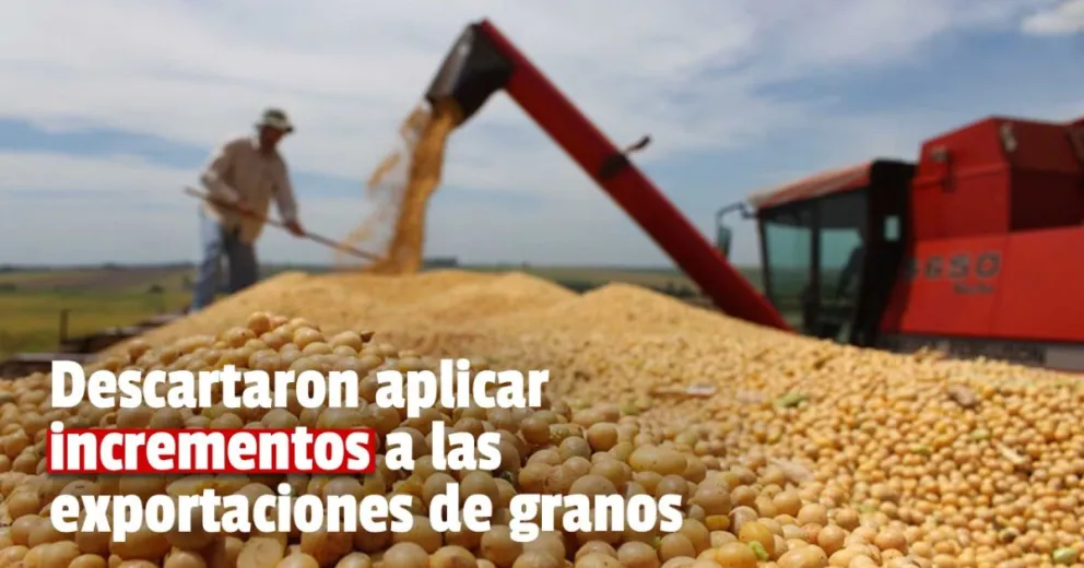 El Gobierno niega que vayan a subir las retenciones a la producción de maíz, soja o trigo