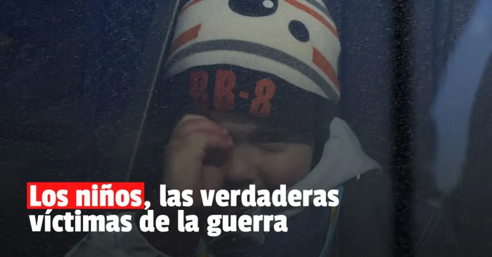 Crisis humanitaria en Ucrania: cada segundo, un niño se convierte en refugiado