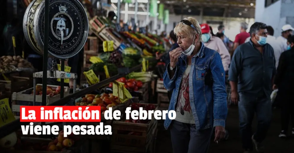 Indec dará a conocer la inflación de febrero y se espera un 4%