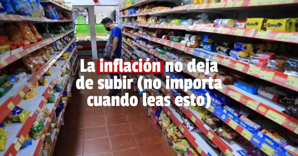 La inflación de febrero fue 4,7% y acumuló 52,3% en los últimos doce meses