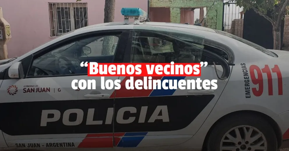 Menores de edad intentaron cometer un robo y los vecinos atacaron a la policía para defenderlos