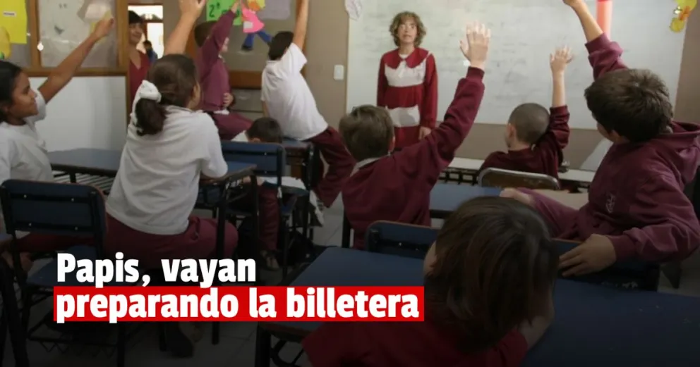 Se viene un aumento en la cuota de colegios privados 