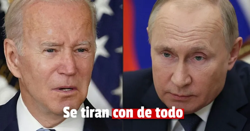 Biden calificó a Putin como "criminal de guerra" y Rusia lo consideró "inadmisible"