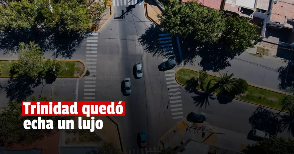 Emilio Baistrocchi recorrió las nuevas obras de Trinidad junto a los vecinos